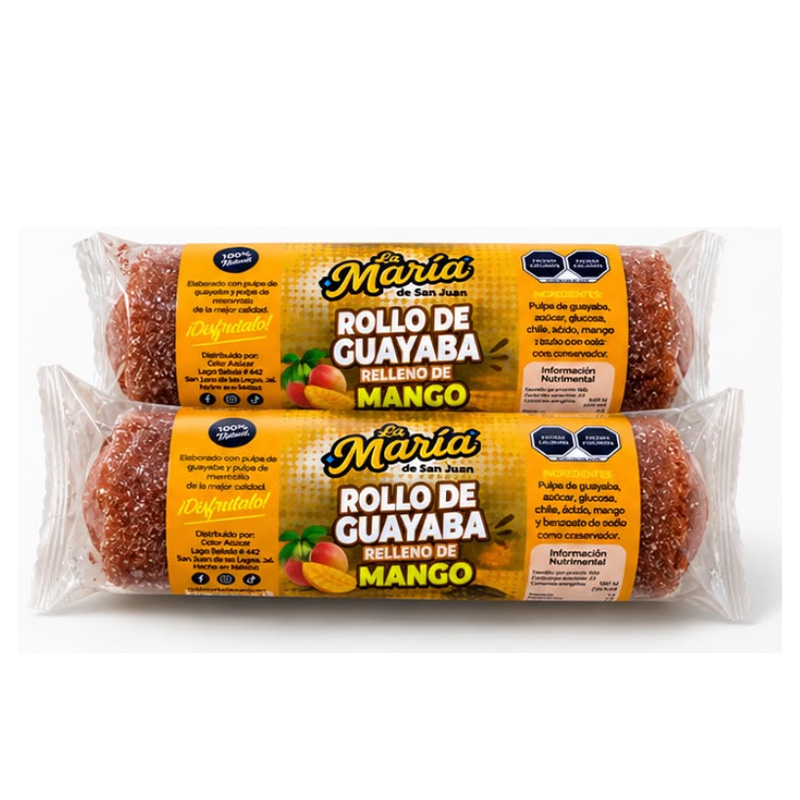 Rollo de Guayaba Mini de Mango
