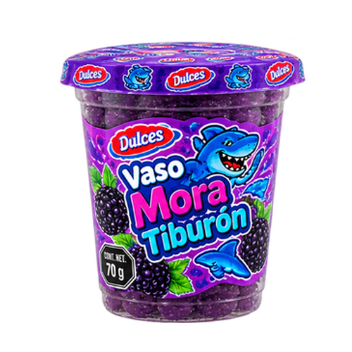 Vaso Mora Tiburón